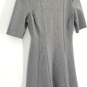 Zara Trafaluc Grey short sleeve Dress